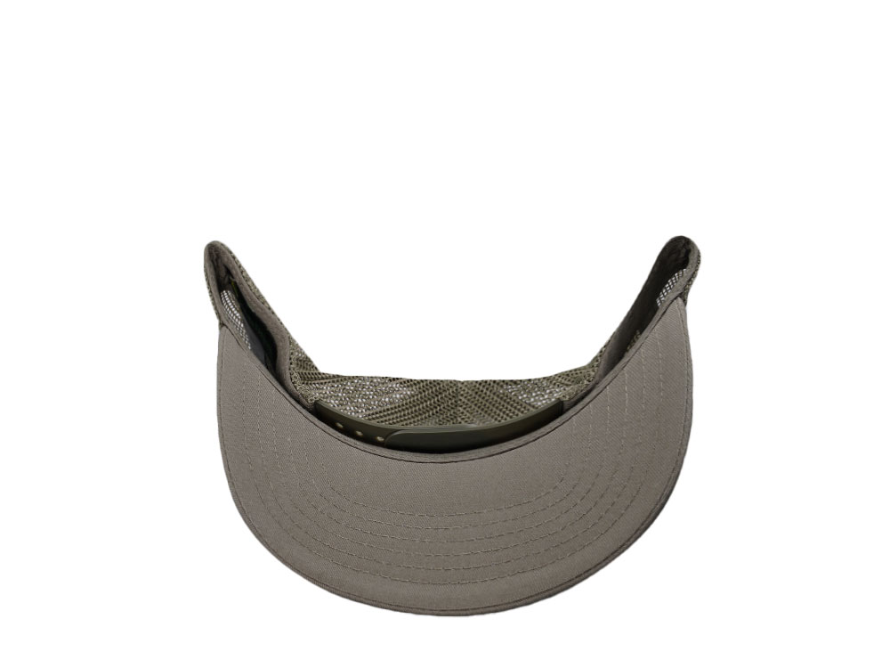 John Deere Cotton Twill Olive Trucker Snapback Cap