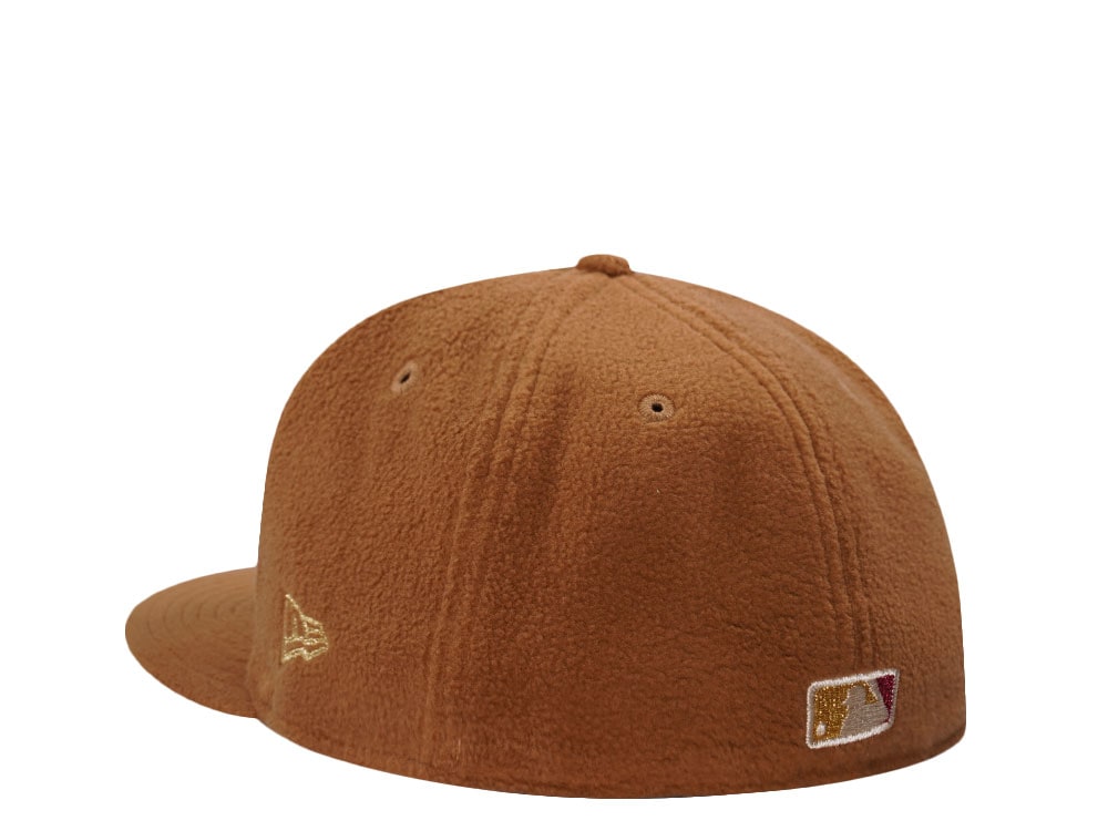 New Era Chicago Cubs Tokyo Series 2025 Fleece Brown Prime Edition 59Fifty Fitted Cap