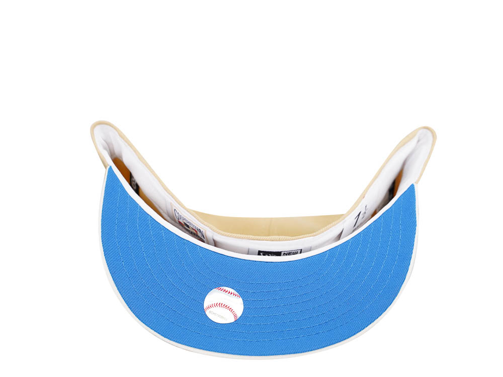 New Era Chicago Cubs World Series 2016 Gold Azure Two Tone Edition 59Fifty Fitted Cap