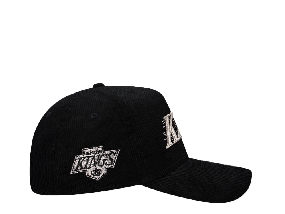 New Era Los Angeles Kings Corduroy Throwback Edition 9Forty A Frame Snapback Cap
