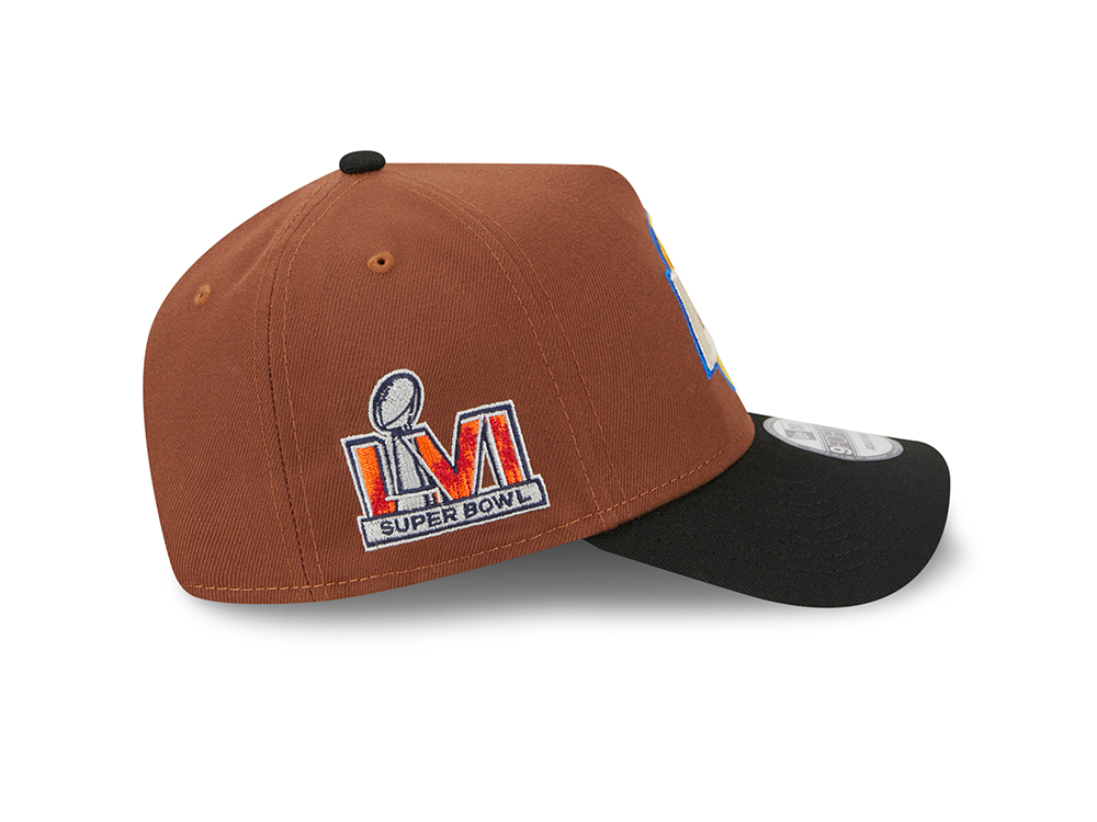 New Era Los Angeles Rams Super Bowl LVI Harvest Two Tone 9Forty A Frame Snapback Cap