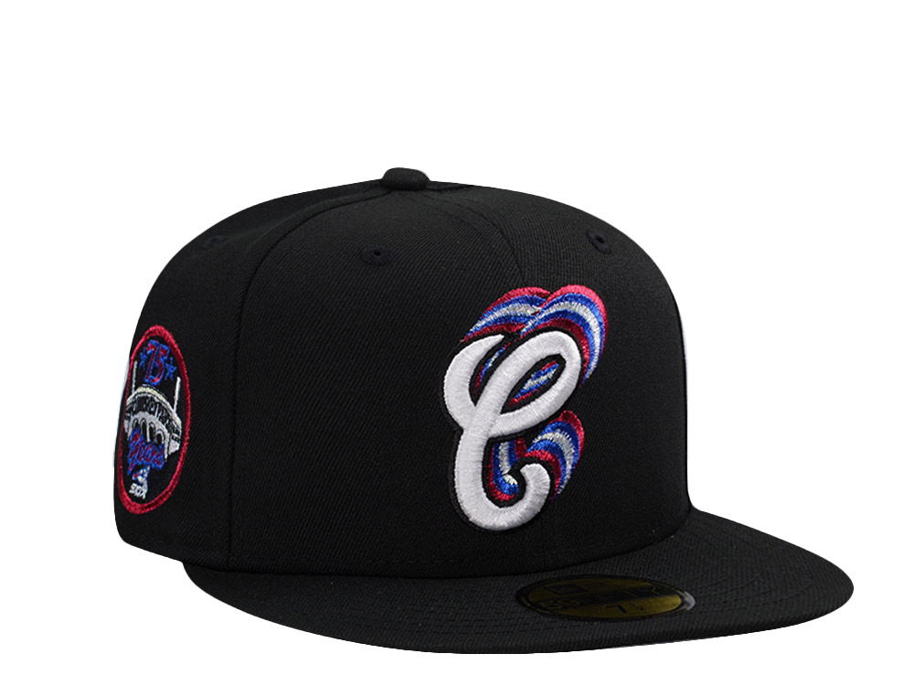 New Era Chicago White Sox 75th Anniversary Black Prime Horror Edition 59Fifty Fitted Cap