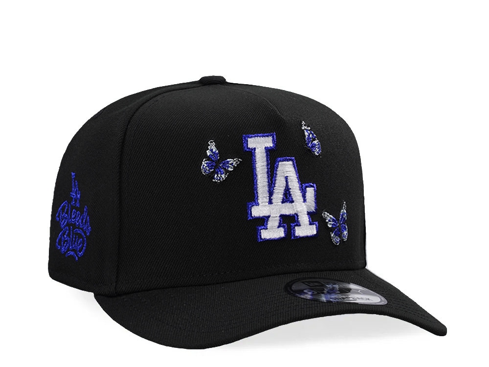New Era Los Angeles Dodgers Butterfly Black Prime Edition 9Fifty A Frame Snapback Cap