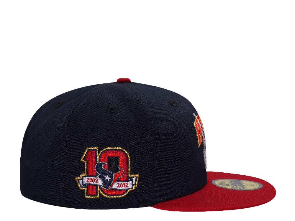 New Era Houston Texans 10th Anniversary Prime Two Tone Edition 59Fifty Fitted Cap