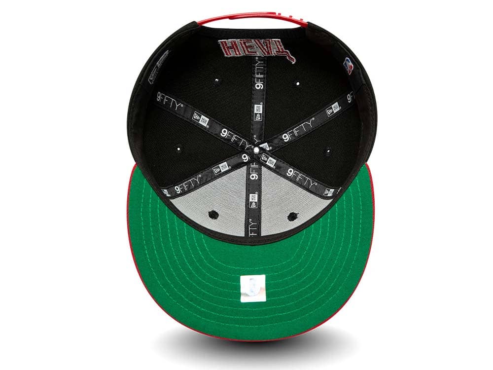 New Era Miami Heat Team Wordmark 9Fifty Snapback Cap