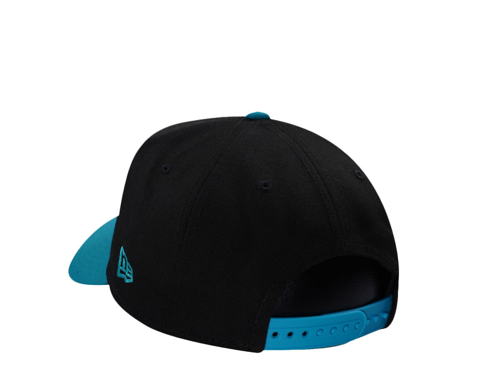 New Era San Jose Sharks 20th Anniversary Black Two Tone Edition 9Forty A Frame Snapback Cap
