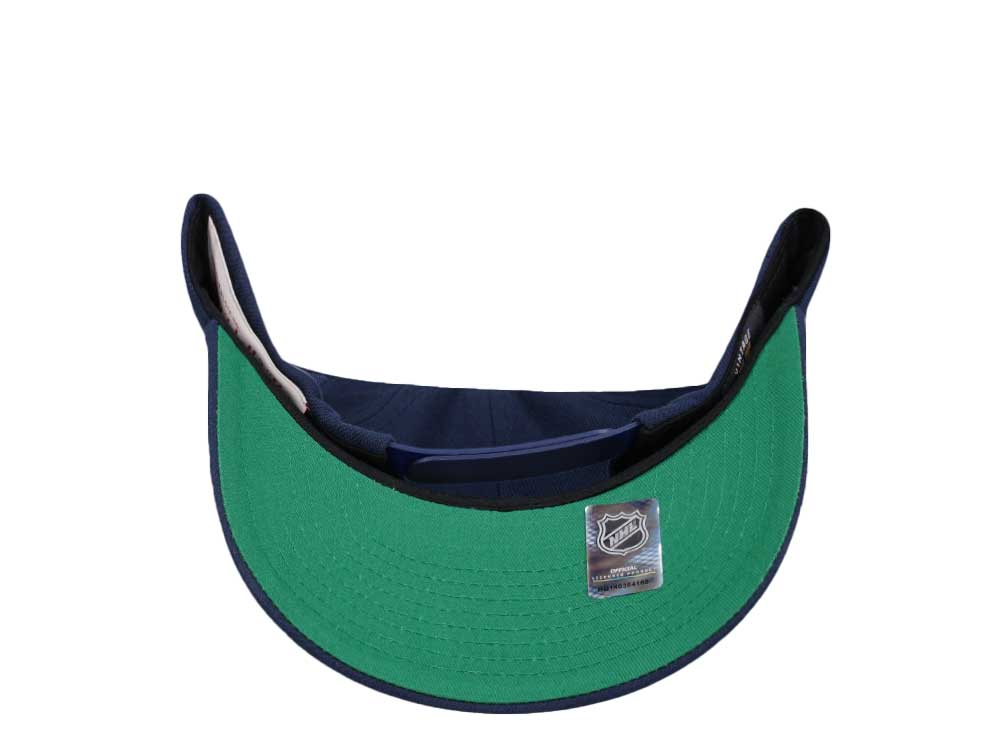 Mitchell & Ness Hartford Whalers Team Ground 2.0 Pro Navy Snapback Cap