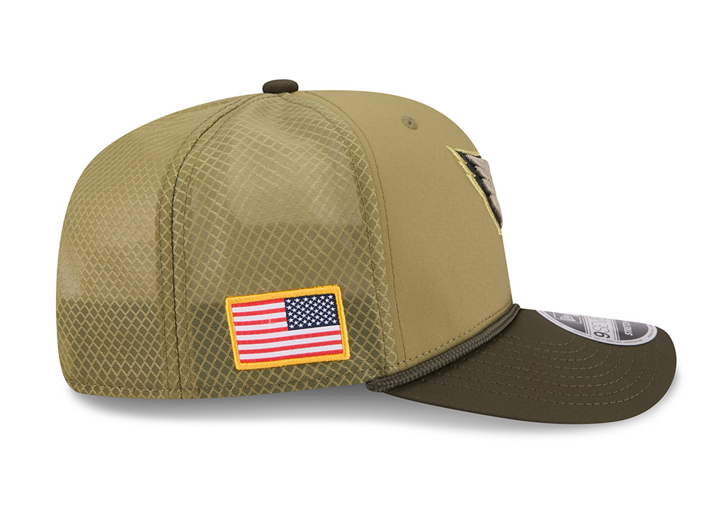 New Era Arizona Cardinals Salute To Service 2025 9Seventy Snapback Cap