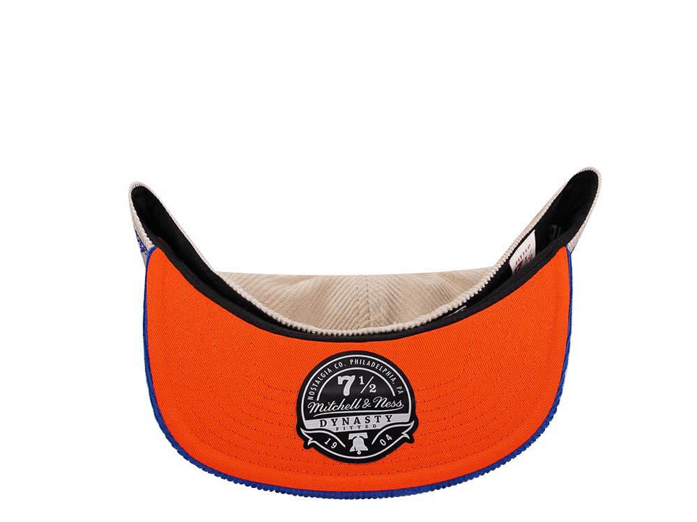 Mitchell & Ness New York Knicks All Star 1998 Two Tone Hardwood Classic Cord Edition Dynasty Fitted Cap