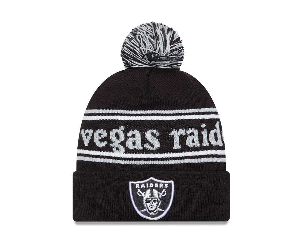 New Era Las Vegas Raiders Script Knit