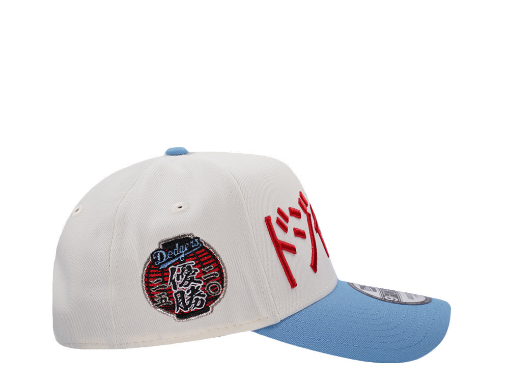 New Era Los Angeles Dodgers World Series 2025 Chrome Two Tone Edition 9Forty A Frame Snapback Cap