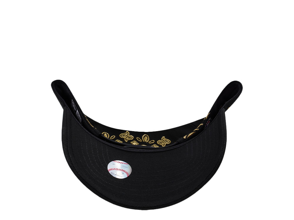 New Era New York Yankees Rear Arch Black Edition 9Forty A Frame Snapback Cap