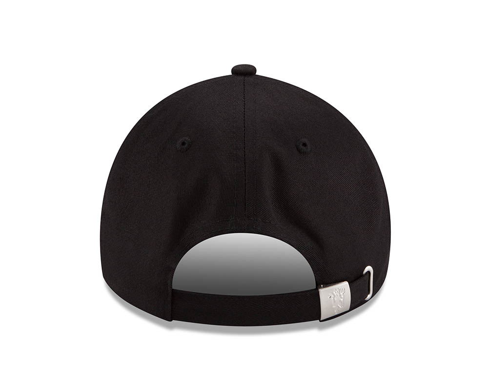 New Era Manchester United Basic Black 9Forty Strapback Cap