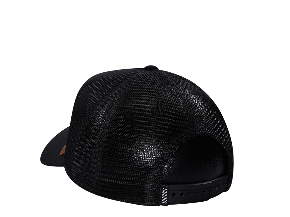 Djinns M-Ribstop Black Trucker Snapback Cap