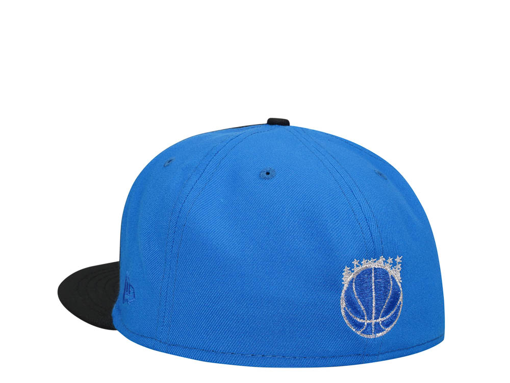 New Era Orlando Magic Chrome Black Blue Two Tone Edition 59Fifty Fitted Cap