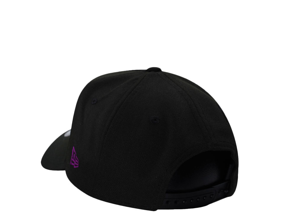 New Era New York Yankees World Series 1999 Magenta Black Prime Edition 9Forty A Frame Snapback Cap
