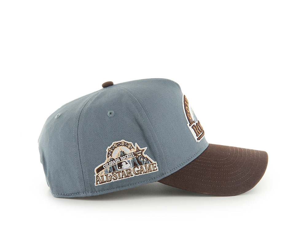 47 Brand Colorado Rockies All Star Game 1998 Basalt Two Tone Edition MVP Snapback Cap