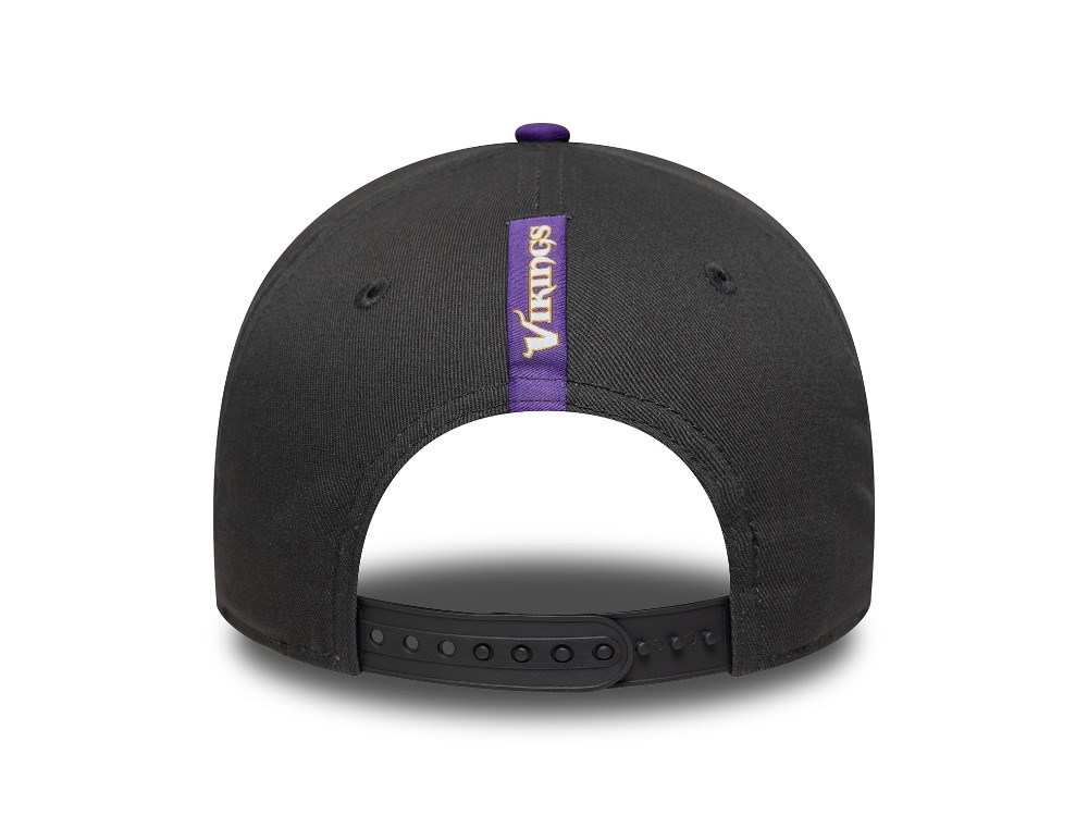 New Era Minnesota Vikings Two Tone 9Forty A Frame Snapback Cap
