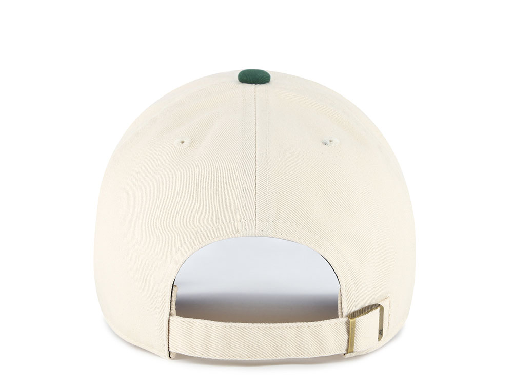 47 Brand Oakland Athletics Natural Clean Up Strapback Cap