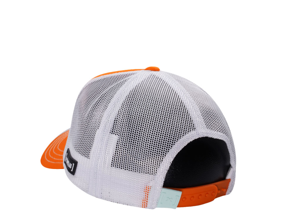 Capslab Looney Tunes Bugs Bunny Orange Trucker Snapback Cap