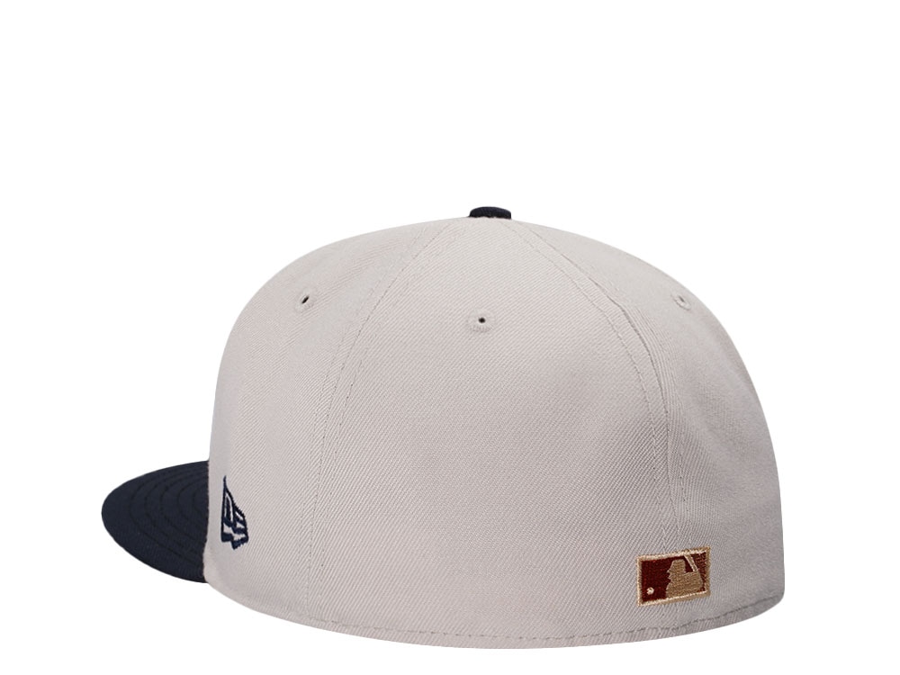 New Era Houston Astros Minute Maid Park Stone Two Tone Throwback Edition 59Fifty Fitted Cap