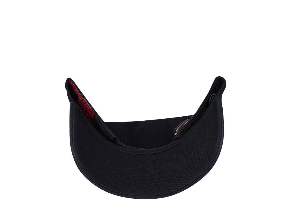 American Needle Minnesota Wild Black Vintage Casual Strapback Cap