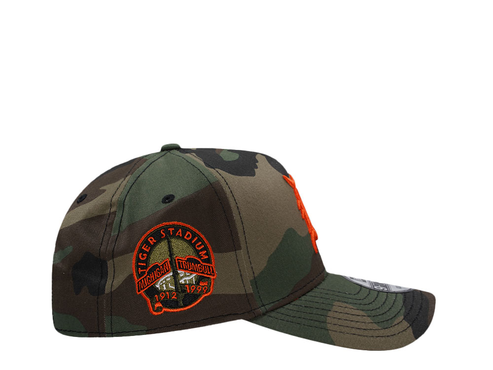 New Era Detroit Tigers Stadium Camo Edition 9Forty A Frame Snapback Cap