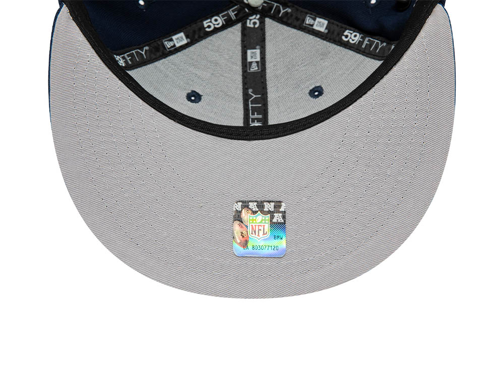 New Era Seattle Seahawks Historicchamps Navy 59Fifty Fitted Cap