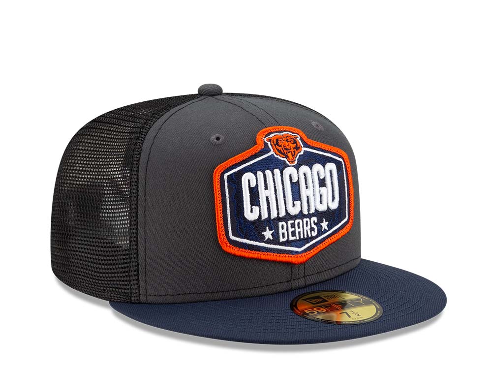 New Era Chicago Bears NFL Draft 21 59Fifty Fitted Cap