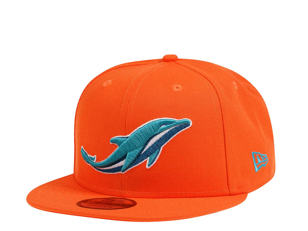 New Era Miami Dolphins Elements Orange Edition 9Fifty Snapback Cap