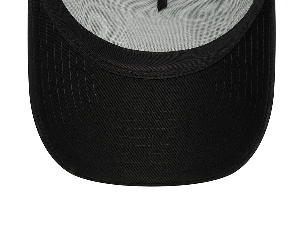 New Era Los Angeles Dodgers Monochrome Black A Frame Snapback Cap