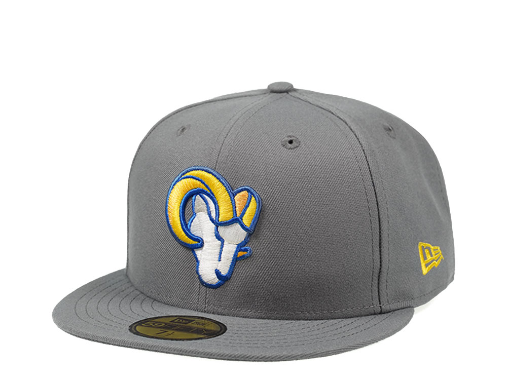 New Era Los Angeles Rams Storm Grey Edition 59Fifty Fitted Cap