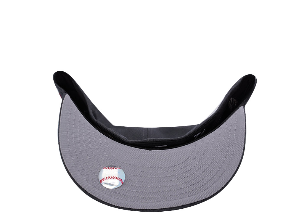 New Era Anaheim Angels 40th Anniversary Dark Gray Prime Edition 59Fifty Fitted Cap