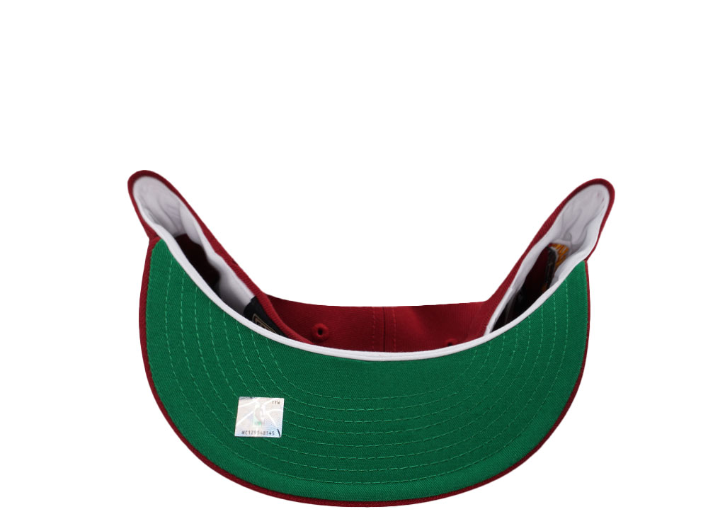 New Era Seattle Supersonics Western Conference Red Prime Edition 59Fifty Fitted Cap