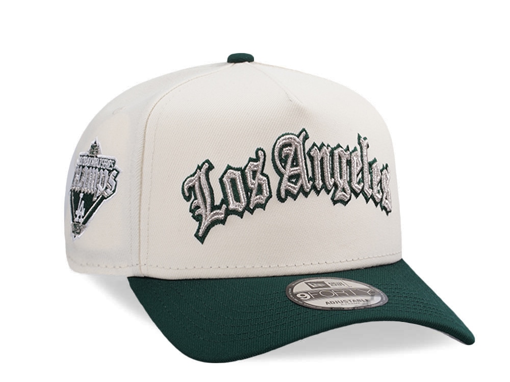 New Era Los Angeles Dodgers World Series 2025 Chrome Two Tone Edition 9Forty A Frame Snapback Cap