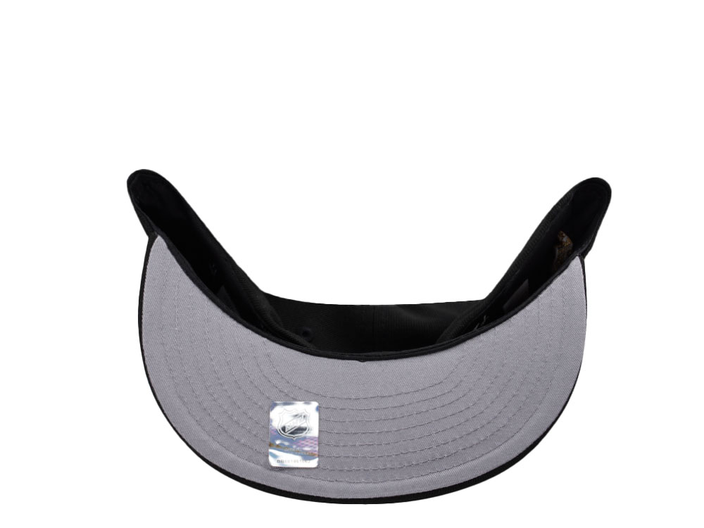 New Era Quebec Nordiques Prince of Wales Conference Black Prime Edition 59Fifty Fitted Cap