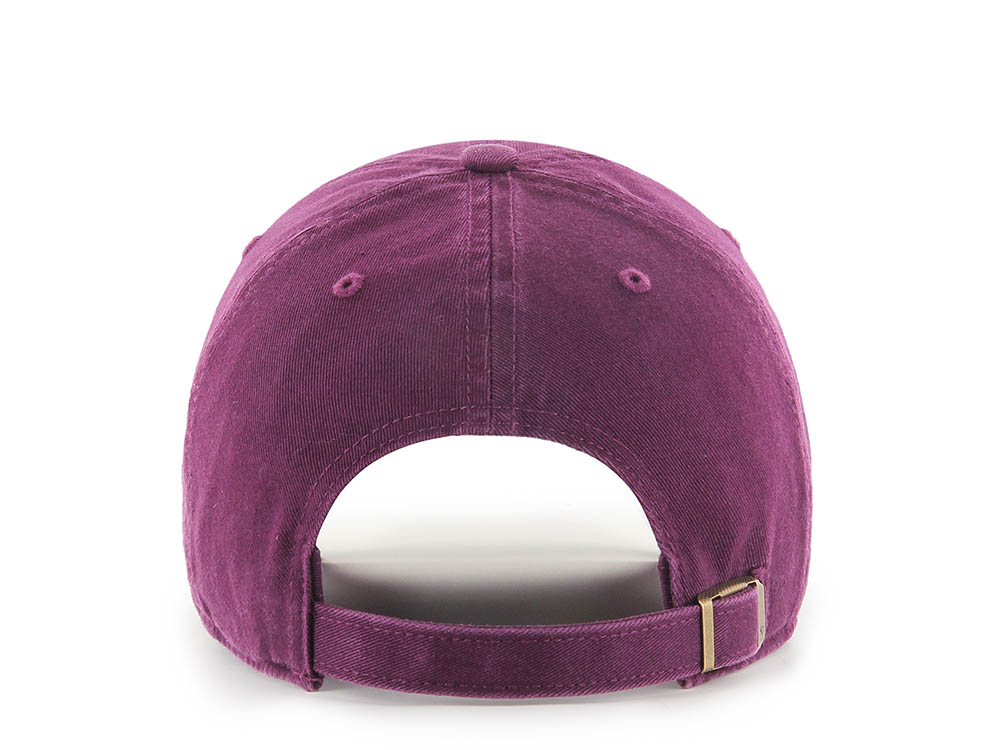47 Brand New York Yankees Plum Edition Clean Up Strapback Cap