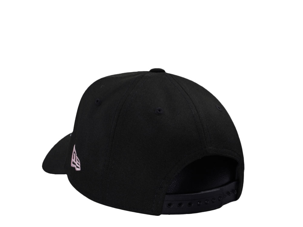 New Era Los Angeles Dodgers Tokyo Series Cherry Blossom Black Pink Edition 9Forty A Frame Snapback Cap
