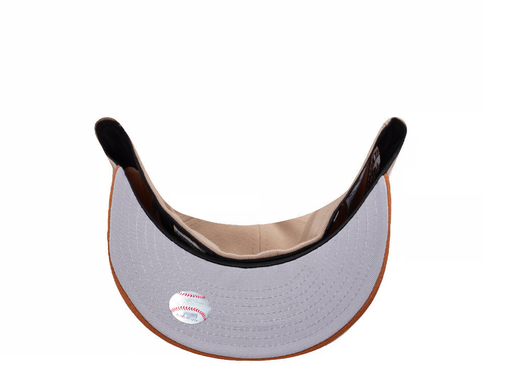New Era Boston Red Sox All Star Game 1999 Pumpkin Spice Edition Pre Curved 59Fifty Fitted Cap