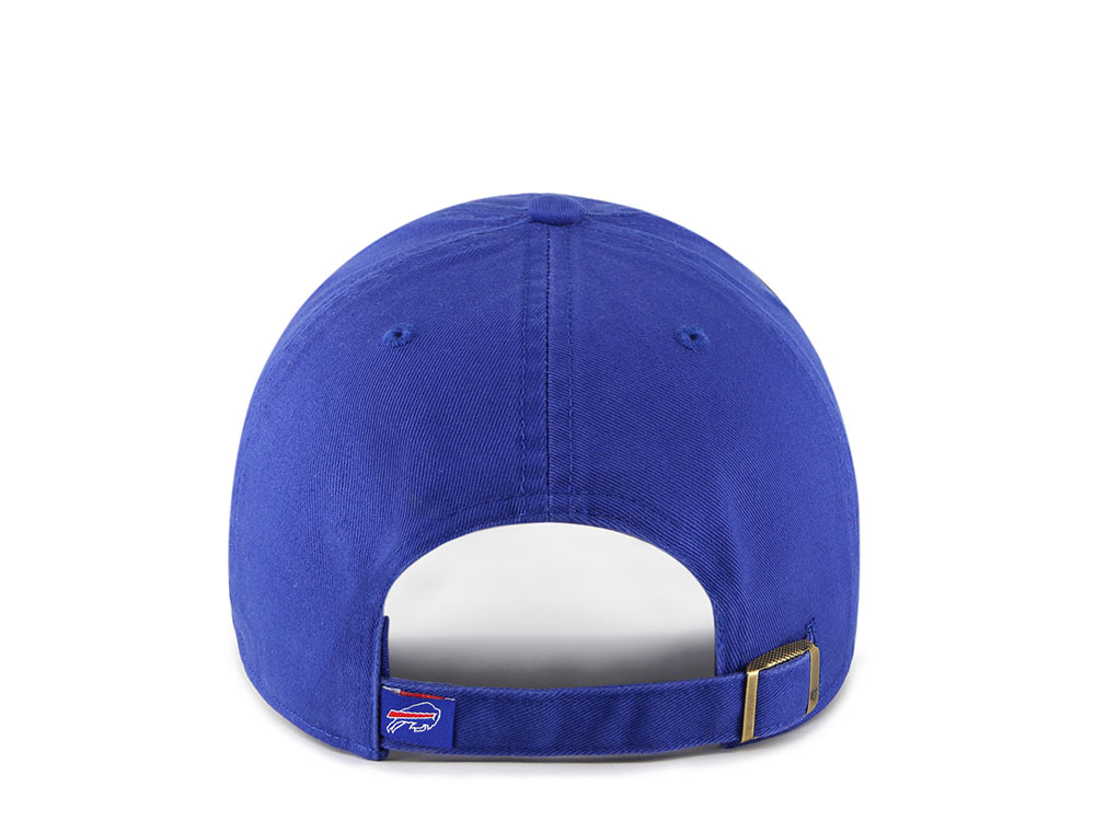 47Brand Buffalo Bills Royal Blue Classic Edition Clean Up Strapback Cap