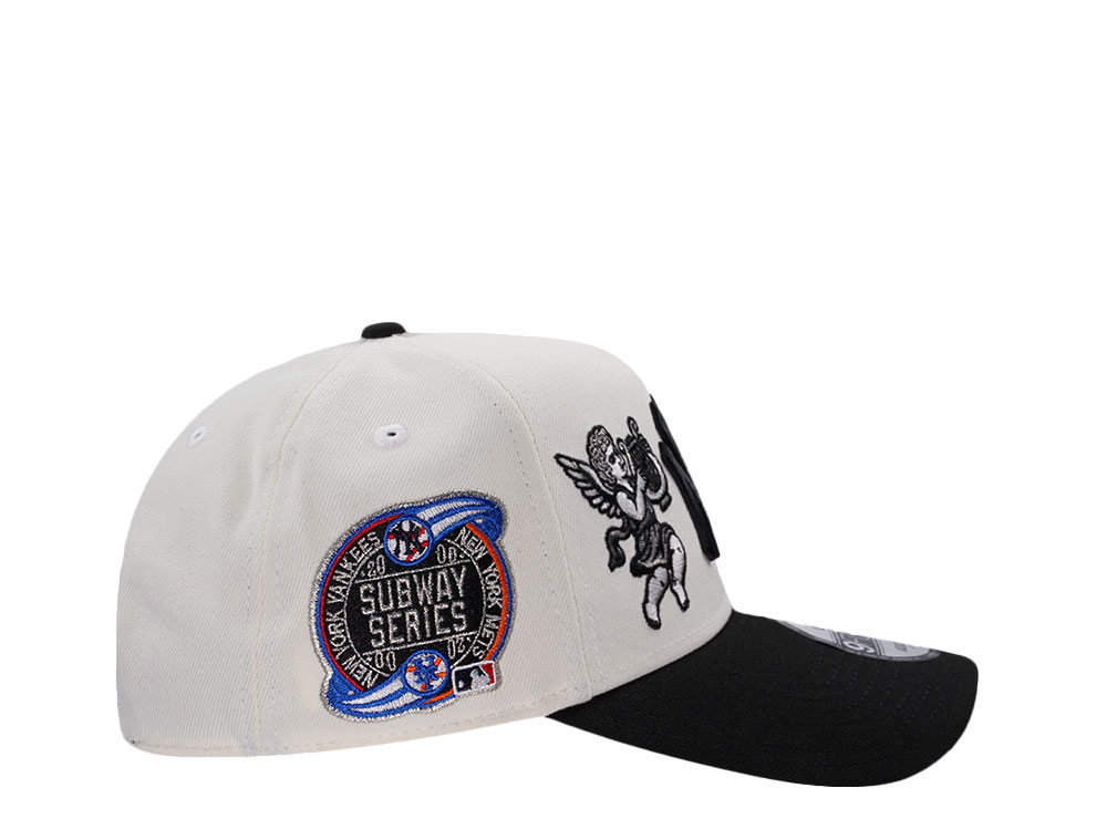 New Era New York Yankees Subway Series Cupid Chrome Two Tone Edition 9Forty A Frame Snapback Cap