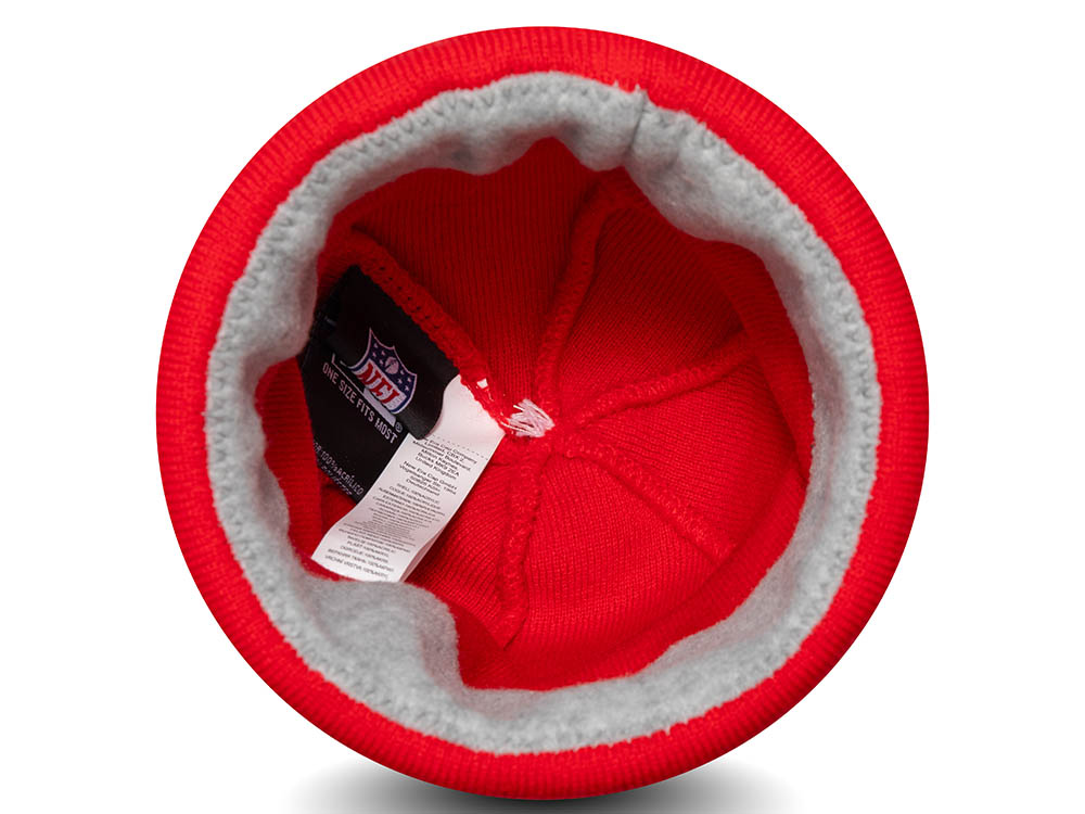New Era Kansas City Chiefs On The Cuff Jake Red Knit