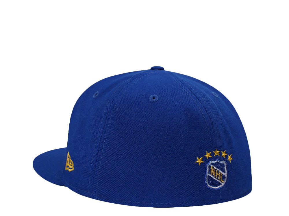 New Era Buffalo Sabres 20th Anniversary Blue Prime Edition 59Fifty Fitted Cap