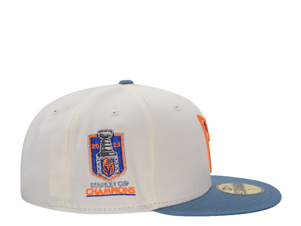 New Era Vegas Golden Knights Stanley Cup Champions 2023 Chrome Two Tone Edition 59Fifty Fitted Cap