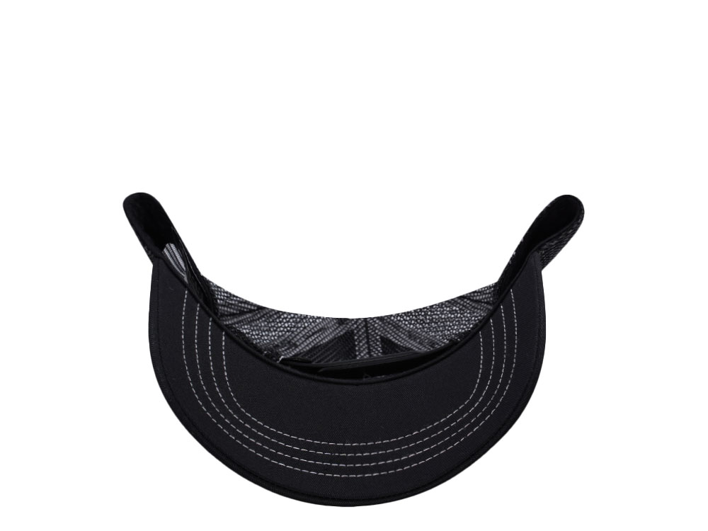 Von Dutch Oval Patch Black Trucker Snapback Cap