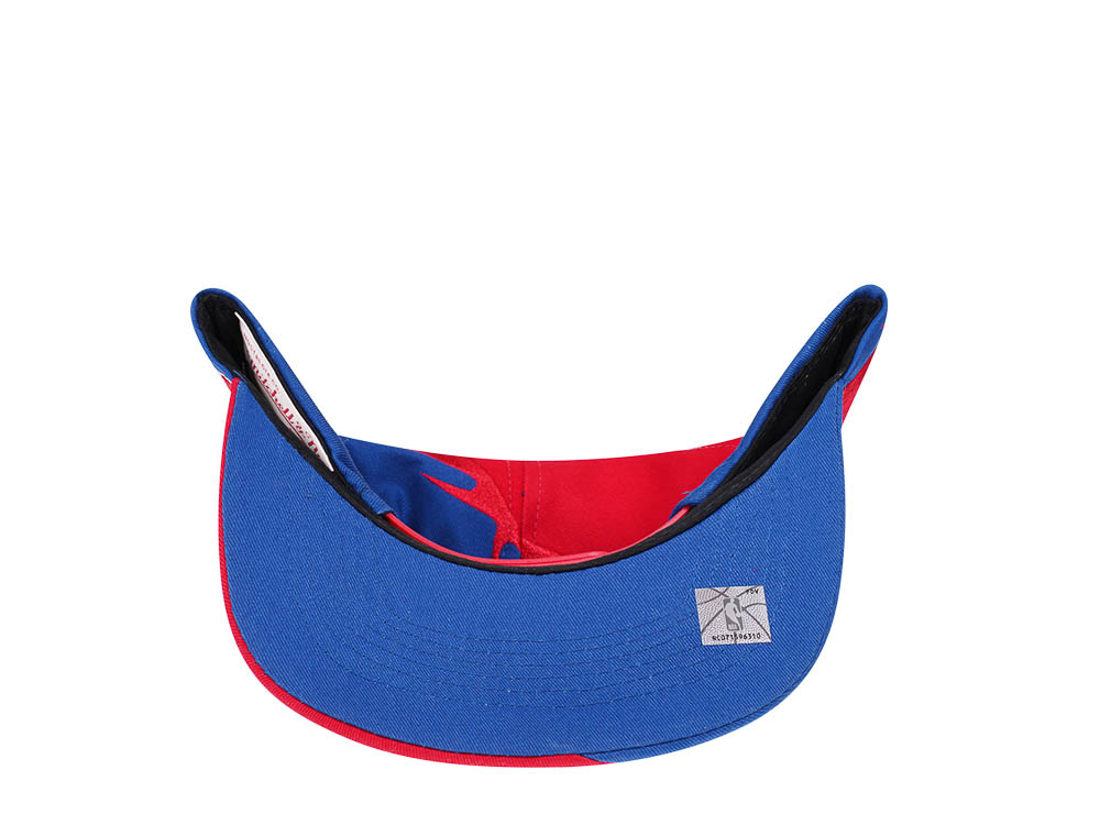 Mitchell & Ness Philadelphia 76Ers NBA Spiral Deadstock Hardwood Classic Snapback Cap