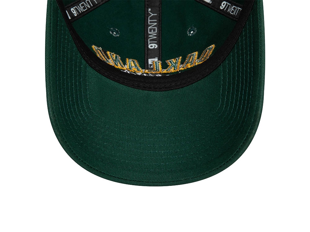 New Era Oakland Athletics Wordmark Green 9Twenty Strapback Cap