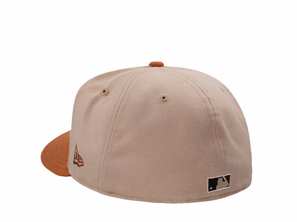 New Era Boston Red Sox All Star Game 1999 Pumpkin Spice Edition Pre Curved 59Fifty Fitted Cap