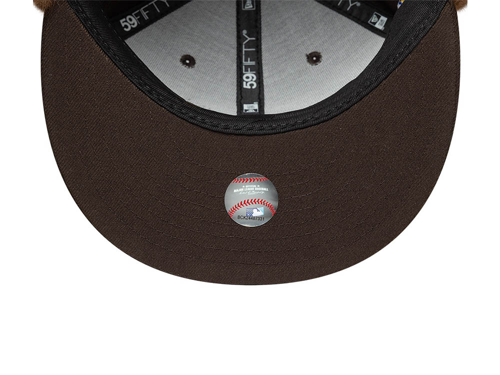 New Era New York Yankees World Series 1996 Brown Prime Edition 59Fifty Dogear Fitted Cap