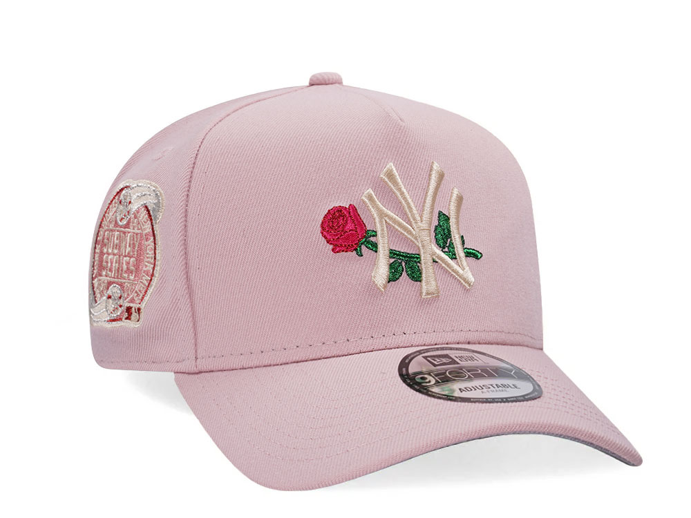 New Era New York Yankees Subway Series 2000 Pink Rouge Edition 9Forty A Frame Snapback Cap